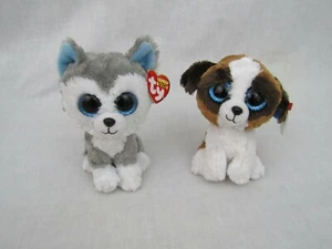 TY Beanie Boos Duke Bernhardiner Matschhund Plüschtier Stofftier Spielzeug Herzanhänger 6 Zoll - Bild 1 von 10
