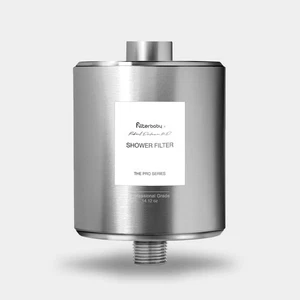 NEU Filterbaby Pro X Dr. Dorfman Aluminium Titan Duschfilter - Chrom - Bild 1 von 12