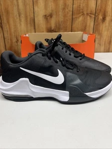 NIKE AIR MAX IMPACT 4 BLACK/WHITE-ANTHRACITE SIZE MEN'S 14 [DM1124-001] - Picture 1 of 7