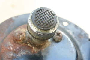 1930-1970 ANTIQUE CAR TRUCK RUBBER TOP Hi-Beam Low-Beam FOOT FLOOR SWITCH & PLAT - Picture 1 of 6