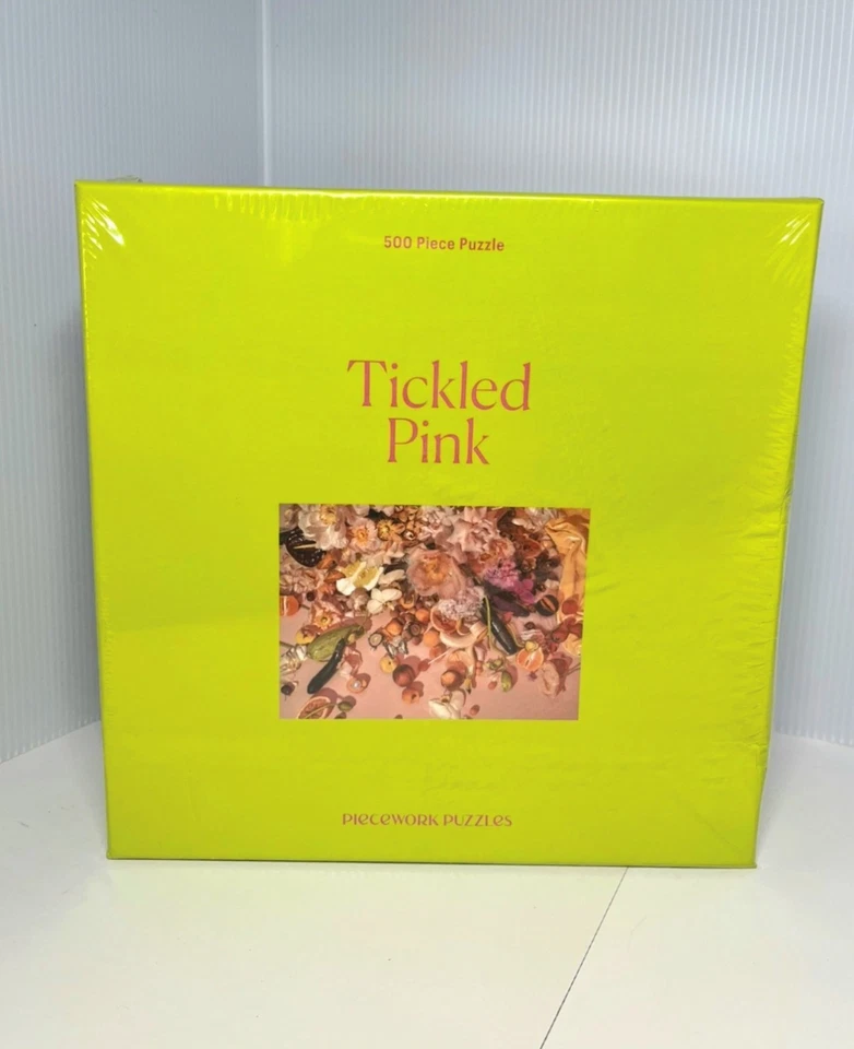 Пазлы 2021 Piecework Puzzles Tickled Pink 500 шт. пазл цветы фрукты роза  - Изображение 1 из 3