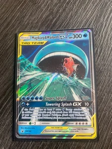 Magikarp & Wailord GX SM166 Sun & Moon Tag Team Alt Art Promo Pokemon Card! - Picture 1 of 2