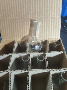 Pyrex Corning 50mL Round Bottom Boiling Flask Vintage NOS - Picture 1 of 3