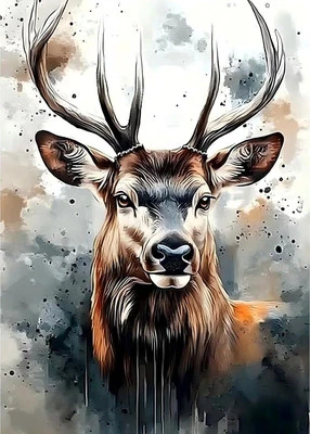 TOSTOG Diamond Painting Kits for Adults,Elk 5D DIY Diamond Art Kit Full Drill Diamond