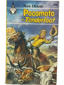 Pocomoto Tenderfoot by Rex Dixon Paperback Cowboy Adventure Fiction 1967 - Picture 1 of 8
