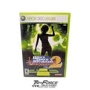 Dance Dance Revolution Universe 2 CIB Complete Microsoft Xbox 360 , Tested ! - Picture 1 of 2