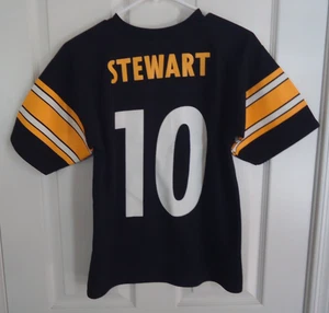 Pittsburgh Steelers Kordell Stewart #10 Vintage Logo Athletic Jersey Youth Large - Picture 1 of 6