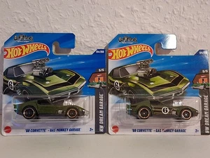 Hot Wheels 68 Corvette Gas Monkey Garage Factory Error Fehler der Bemalung - Bild 1 von 3