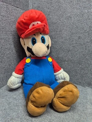 Almohada de peluche Super Mario Buddy 22 pulgadas grande de felpa Nintendo Foto 1 de 4