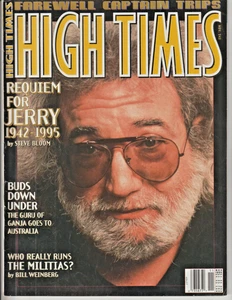 High Times Magazine November 1995 Jerry Garcia Militias Barbara Hand Clow - Picture 1 of 2