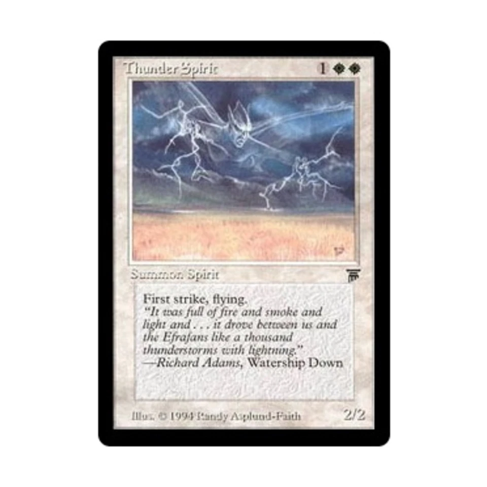WOTC MtG Legends Thunder Spirit (R) EX - Image 1 of 1