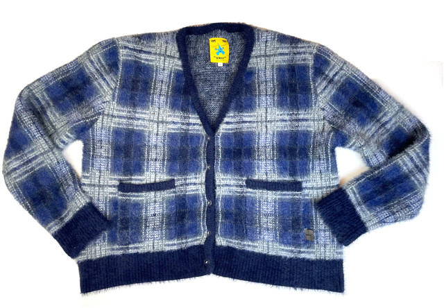 UNIF Nevermind Plaid Duster Cardigan Sweater Gunge 90s Style Long Sleeve  Small www.imisca.jp