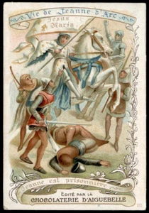 santino - Heilige Karte AIGUEBELLE - VITA S.GIOVANNA D'ARCO 20 - Bild 1 von 1