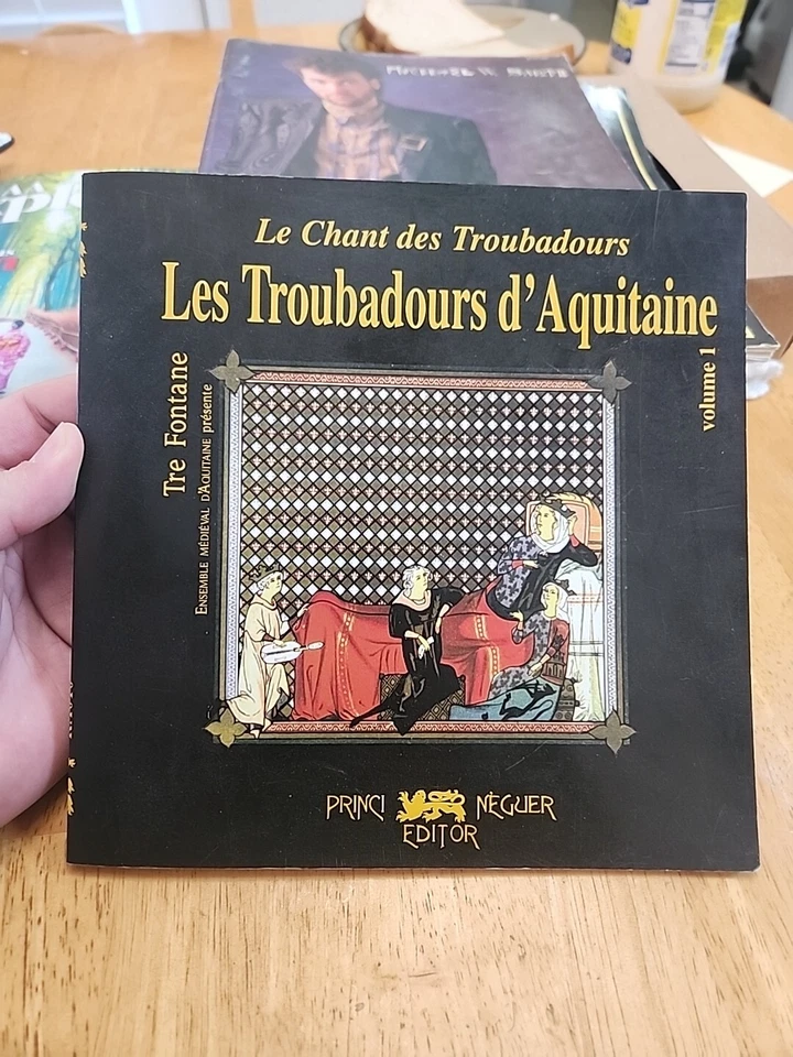 LES TROUBADOURS D'AQUITAINE - VOLUME 1 - Three Fountains Medieval Ensemble - Image 1 of 4