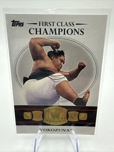 2012 Topps WWE - First Class Champions #4 Yokozuna - Afbeelding 1 van 2