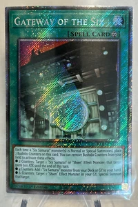 Yugioh! Gateway of the Six - RA03-EN229 - Platinum Secret Rare - 1st Edition - Picture 1 of 6