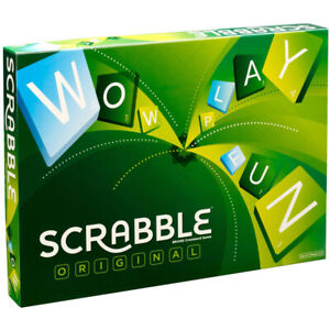 Scrabble Original Board Game 2-4 Players Ages 10+ Classic Word Forming Game
