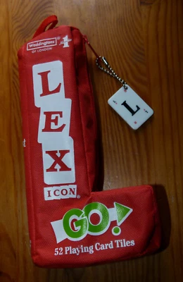 Waddingtons Lexicon Go NEW 52 Playing Tiles All Sealed Ideal TRAVEL GAME - Image 1 of 3