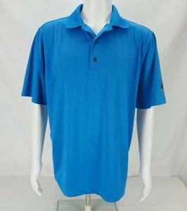 FootJoy 1952 Short Sleeve Golf Polo Shirt Blue Men's Medium - Picture 1 of 7