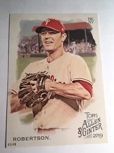 2019 Topps Allen & Ginter Jumbo 5x7 David Robertson Phillies 248 05/49 - Picture 1 of 1