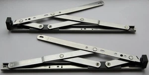 ERA Stainless Steel Horizon Top Hung Friction Hinges – Pair. 12” with 13mm Stack - Picture 1 of 8