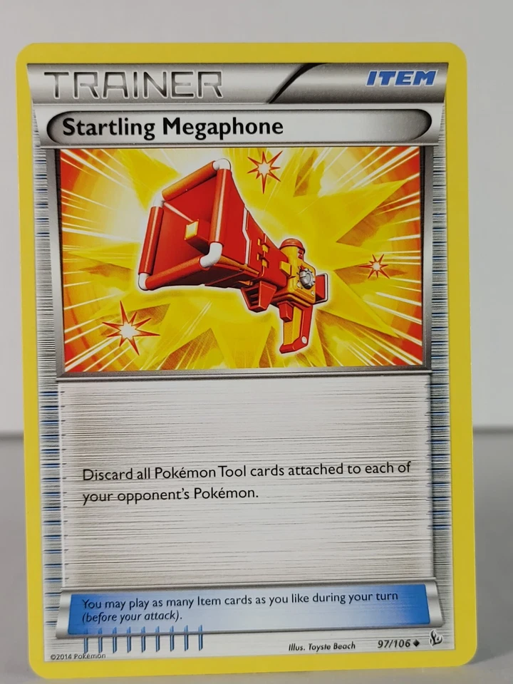 Startling Megaphone - Flashfire - 97/106 - Pokemon TCG - Reverse holo/non - U - Image 1 of 1