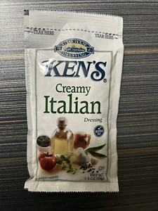Ten packets of KEN'S Creamy Italian Dressing 1.5Oz Salad 10 bags packs Nov 2025 - Picture 1 of 3