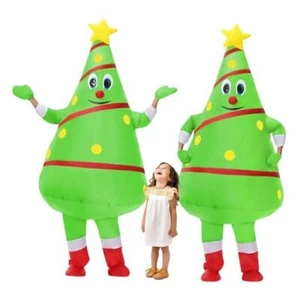 2 Packs Christmas Inflatable Costume Christmas Tree Christmas Tree Costume - Picture 1 of 7
