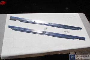 62-67 Chevy II Nova Interior Door Still Step Up Kick Plates Pair Right Left Hand - Picture 1 of 1