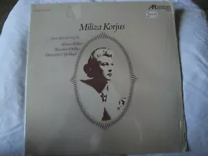 MILIZA KORJUS OPERA ARIAS AND SONGS BY ADAM, ALABIEV, BENEDICT, DELIBES VINYL LP - Picture 1 of 4
