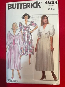 Butterick 4624, Cut to Size 10, Complete, Misses' Dress - Picture 1 of 2