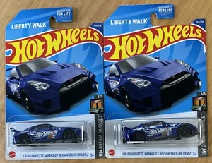 (2) Hot Wheels HW DREAM GARAGE 5/5 LB-SILHOUETTE WORKS GT NISSAN 35GT-RR Ver.2 - Picture 1 of 3