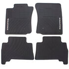 Genuine OEM Front and Rear Black Rubber Floor Mat Set For Toyota 4Runner 10-12