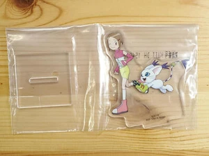 Digimon Two Powers that Emit Light Prize D Acrylic Stand Kari Kamiya Tailmon - Picture 1 of 1