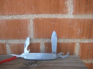 Vintage 4 Blade ** CAMILLUS --- 1989 *** US Military Survival Pocket Knife USA - Picture 1 of 8