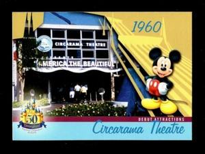 2005 UPPER DECK DISNEYLAND 50th ANNIVERSARY CIRCARAMA THEATRE RIDE DEBUT DL-27 - Picture 1 of 2