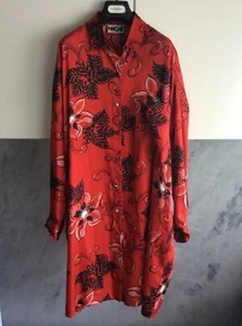 DRESS AXE/MAXI COLORFUL POLYESTER SHIRT - Picture 1 of 7
