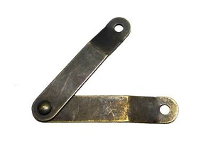 Klappenhalter Klappenbeschlag Klappenscharnier Truhen Schmuckkasten 2Stück C-120 - Bild 1 von 1