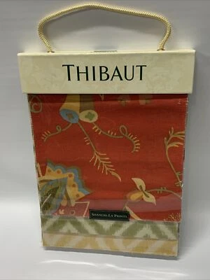 Thibaut Shangri-La Prints #849 Fabric Sample Book Crafting Swatches Floral Birds - Image 1 of 4