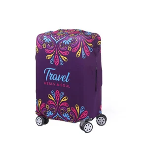 Elastic Luggage Suitcase Dust Protector Cover Anti Scratch Antiscratch Case ↷ - Picture 1 of 22