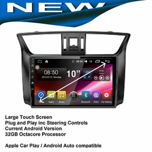 for NISSAN PULSAR 2013 - 2016 GPS BLUETOOTH APPLE CARPLAY HEAD UNIT PLUG PLAY - Picture 1 of 5