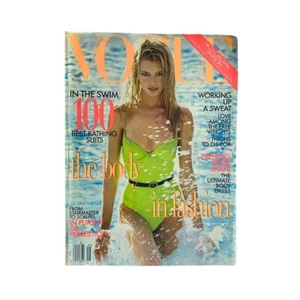 Vogue Magazine May 1995 Claudia Schiffer Cover No Label VG - Picture 1 of 4