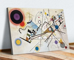 Wassily Kandinsky Composition VIII CANVAS WALL ART PRINT ABSTRACT PAINTING - Picture 1 of 5