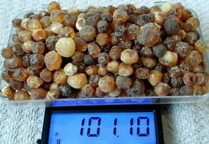 Misbah Ámbar Cuentas Bola Gota Piedras Bálticas Mosaico Colgante 100 g Collar - Imagen 1 de 8
