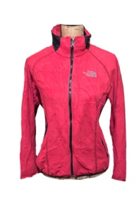 THE NORTH FACE FULL ZIP RED FLEECE JACKET WOMENS MEDIUM - Picture 1 of 4