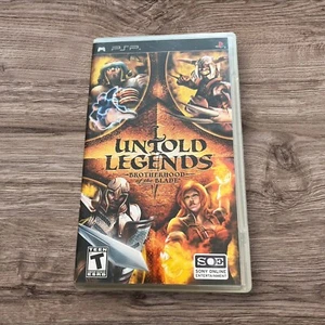 Untold Legends: Brotherhood of the Blade (Sony PSP) No Manual Tested & Working - Picture 1 of 3