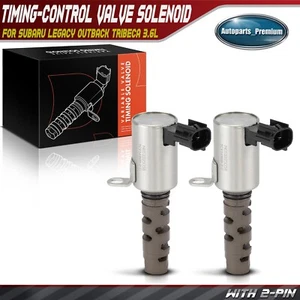 2x Intake Variable Valve Timing Solenoid for Subaru Legacy Outback Tribeca 3.6L - Picture 1 of 9