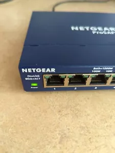 Netgear ProSafe GS108 v3 8 Port Gigabit Ethernet Switch - Picture 1 of 5
