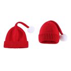 2023 Uroczy kapelusz Świętego Mikołaja Boże Narodzenie Szydełkowana dzianinowa czapka Nowy Rok Impreza Święto