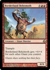 Borderland Behemoth NM MTG Morningtide Magic 2B3